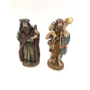 K's Collection Set of 2 Christmas Nativity Figurines Wise Men